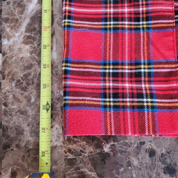 Red Plaid Pants - Picture 6 of 6